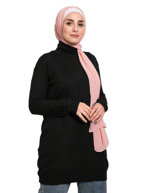 Black Maxi High Cool One Size - Khotwh